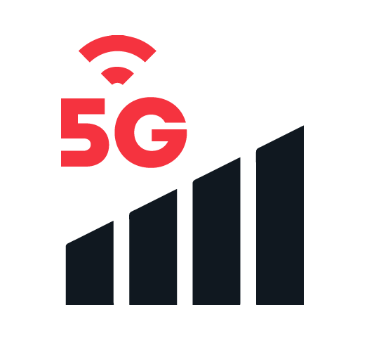 ícone de sinal 5G