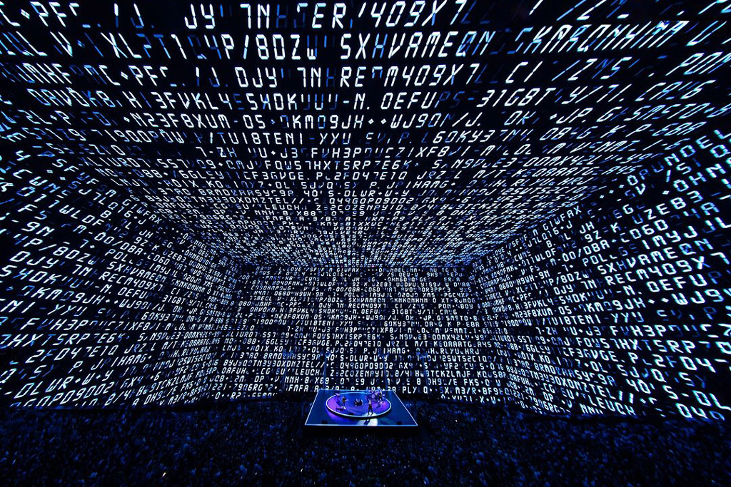 Projeções internas do espaço The Sphere
